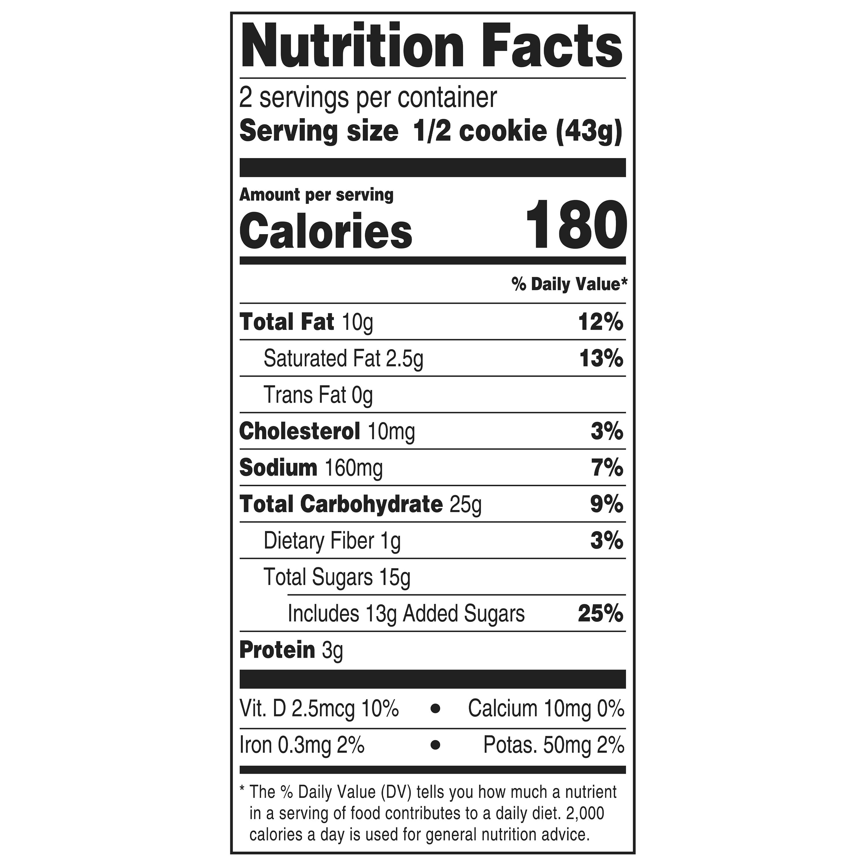 Freshness Guaranteed Peanut Butter Cookie, 3 oz