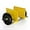 Yellow, variant on Moving Adjustable Panel Dolly, 2 × 10" Heavy Duty Solid Rubber Tires Wheels 1000LBS Load for Panel/Slab/Plywood/Door/Granite/Drywall Material Handling and More - Blue
