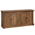 thumbnail image 5 of Pemberly Row Wooden Entertainment Credenza, TV Stand with 4 Door Storage, For TVs up to 70", in Vintage Oak, 5 of 24