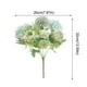 thumbnail image 3 of Rosa Flores Simulación Rosa Ramos de boda Flores Rosas Flores de seda Ramos atados a mano, 3 of 7