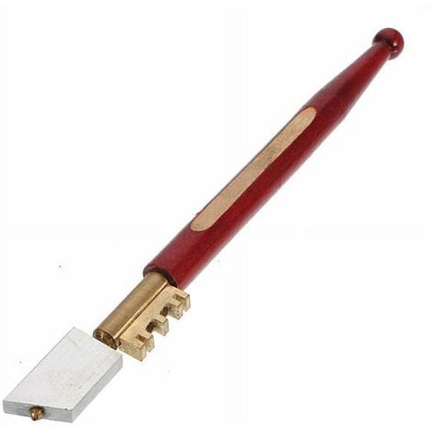 Dinheiro 1x Herramienta de Corte de Vidrio, Cortador de Vidrio con Punta de Diamante Herramienta de Corte de Corte de vidriero de Diamante de 175 mm para Azulejos de Mosaico de Vidrio Gruesos