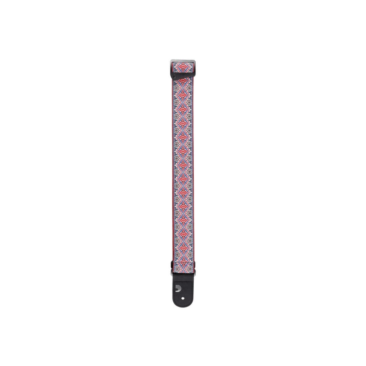 D'Addario Eco-Comfort Persian Woven Guitar Strap, White