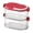 Red - 2 layer, variant on Multi Layer Sealed Organizer, Stackable Storage Box, Multi-Layer Sealed Food Organizer, Travel Containers And Camping Kit, Suitable for Refrigerators, Closets, Outdoor Picnics