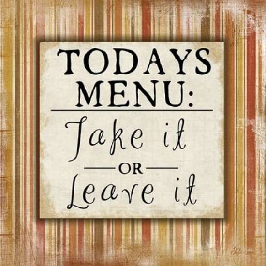 Todays Menu Canvas