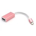 thumbnail image 4 of Cable adaptador convertidor USB3.1 tipo C macho a DisplayPort hembra (rojo)-167513.01, 4 of 6