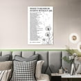 thumbnail image 4 of When Tomorrow Starts Without Me Canvas Wall Art Memorial Poem Print Sympathy Gifts For Loss Of Loved One Bereavement Painting For Home Decor Grief Gift  Unframed 12x18inch(30x45cm), 4 of 8
