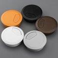thumbnail image 3 of Guardoinrt 5pieces Practical Cable Hole Cover For Computer Desk Removable And Stylish Decoration And Practical black 60mm 1Set, 3 of 6
