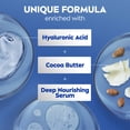 thumbnail image 6 of NIVEA Cocoa Butter Body Lotion for Dry Skin with Hyaluronic Acid, 72Hr Moisturizer, 8.4 fl oz, 6 of 9