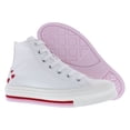 thumbnail image 4 of Converse Chuck Taylor All Star Lift Valentine's Day Big Kid Girls' Platform High-Top Sneakers Color: Cream Size: 4, 4 of 4