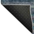thumbnail image 5 of Addison Rugs Mayfield Premium Machine Washable Transitional Stripes Blue Round Rug, 8' X 8' Machine Washable Transitional Stripes Blue Oversized Sherpa Throw Blanket, 5 of 6