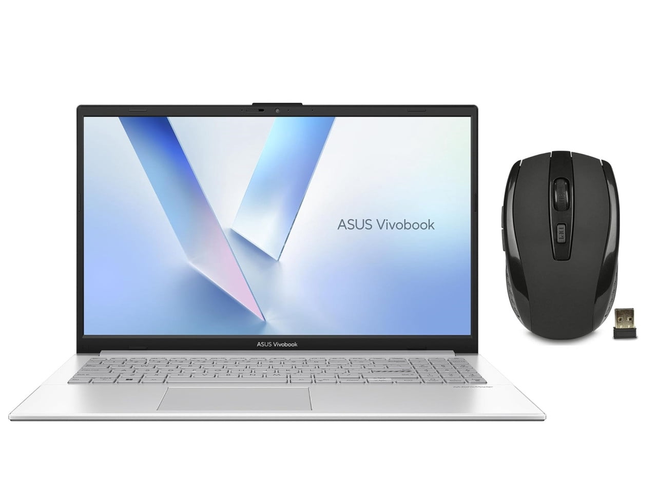 ASUS, Vivobook Go 15.6 FHD Slim Laptop, E1504FA-AB34, Black
