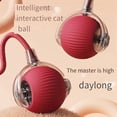thumbnail image 3 of Inteligente de Juguete Automático Bola Rodante Falsa Eléctrica Recargable Mascota Juguete Interactivo Perro Entrenamiento Rojo, 3 of 6