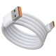 thumbnail image 1 of Cable de carga rápida tipo C Sunnimix 66 W carga rápida Chip IC inteligente línea de datos 6A Longitud 2M, 1 of 7