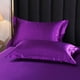 thumbnail image 5 of Paquete de 2 Fundas de Almohada de Satén para Cabello y Piel, Funda de Almohada de Satén de Seda con Cierre de Hotel, Funda de Almohada Fundas de Almohada Suaves y Transpirables 48 x 74 cm, 5 of 6
