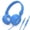 A-All Blue, variant on WIGACH Kids Headphones for Boys Girls - Child Student Headset Wired Plug Toddler Earphones School Teen on Ear for Computer | Laptop | Plane Travel | Game, Red