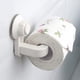 thumbnail image 4 of Portarrollos De Papel Higiénico, Portarrollos De Papel Higiénico Autoadhesivo, Portarrollos De Pared Se Pega En La Pared Sin Taladrar, Pegajosidad Fuerte, Impermeable, Para Baño Cocina(Blanco) oso de fresa Electrónica, 4 of 5