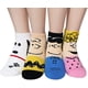 thumbnail image 1 of Colección de calcetines con licencia de Peanuts Snoopy para mujeres y adolescentes Xemadio WMCH-345, 1 of 4