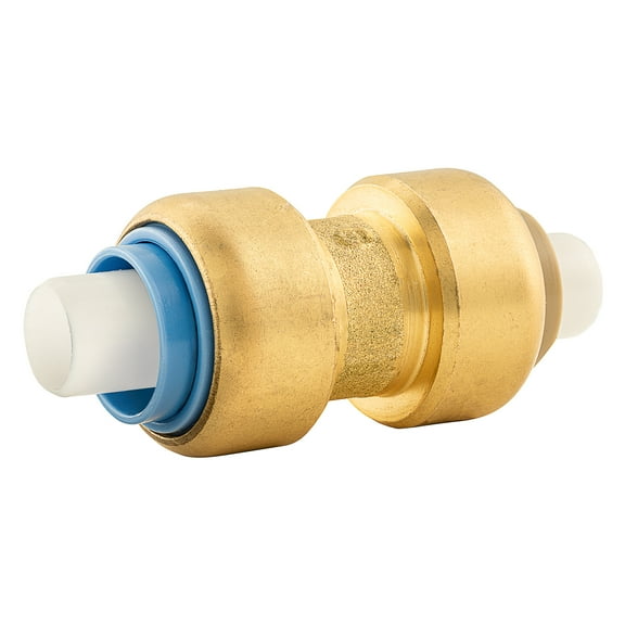 Jones Stephens C77411LF 0.75 x 0.75 in. Bagged PlumBite Push on Transition Coupling,