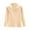 Beige, variant on Womens Fleece-Lined Thermal Base Layer Top Long Sleeve Half High Neck Undershirt for Fall and Winter