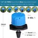 thumbnail image 1 of 30-800PCS 12 Types of Adjustable 8-Holes Dripper Garden Irrigation Spinkler Nozzle Balcony Greenhouse Watering Emitter Automatic100 PCS He Qiyong unisex, 1 of 2