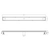 thumbnail image 2 of ALFI brand ABLD36A 36" Modern Stainless Steel Linear Shower Drain w/o Cover, 2 of 8