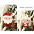 thumbnail image 3 of Adornos colgantes para árboles de Navidad, colgante de madera creativo y para anciano, colgantes pequeños de muñeca para parejas con cuerdas, 3 of 8