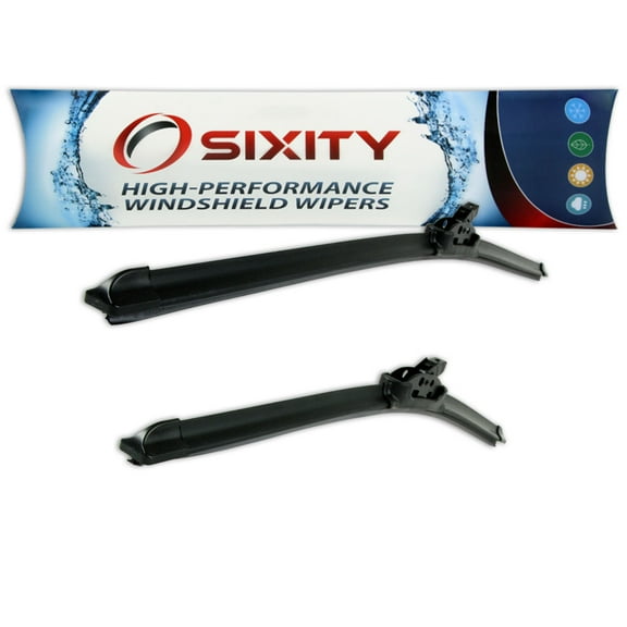 Sixity Auto XTS Frameless Front Windshield Wiper Blades compatible with Nissan Murano
