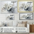 thumbnail image 4 of Designart "Orchids Flowers Asian Painting I" Asian Floater Framed Canvas Art Print, 4 of 7
