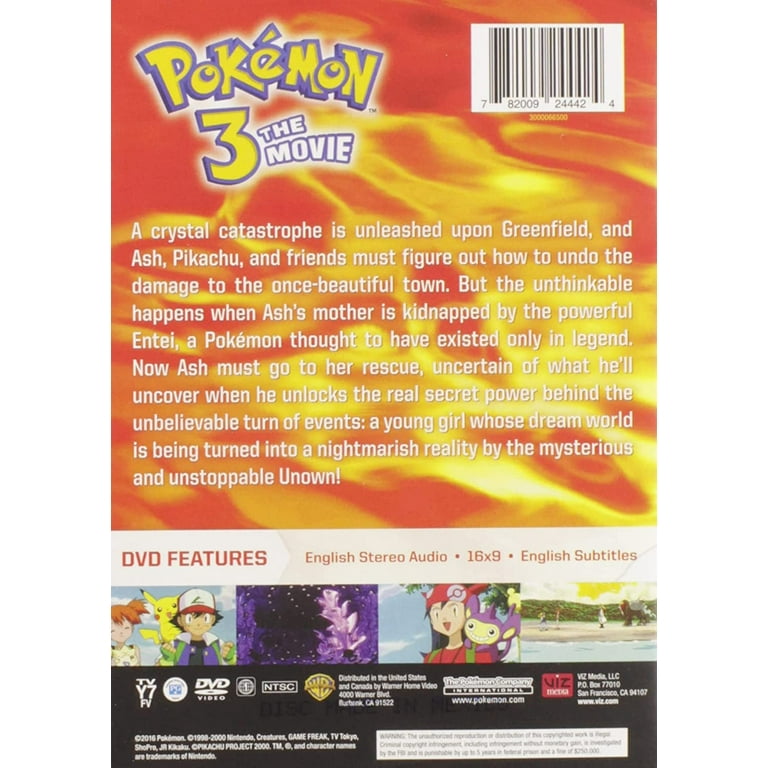 Pokemon Elements: Volume 3: Water (DVD) - - - - **DISC ONLY
