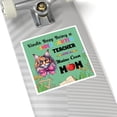 thumbnail image 4 of Kinda Busy Being Kindergarten Teacher and Maine Coon Mom Vinyl Sticker Cat Lover Kitten Owner Gifts Waterproof Decal Art Decor - 02005, 4 of 5
