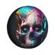 thumbnail image 1 of Fotbe Modern Abstract Colorful Skull B Funda de Llanta de Repuesto con Estampado, Engrosada, Ajuste Universal para Jeep, Remolque, RV, SUV, Camión-15 inch, 1 of 6