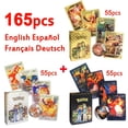 thumbnail image 2 of Cartas de Pokémon en inglés, español, francés, alemán, dorado, colorido, Vmax, GX, EX V, Pikachu, Charizard, Colección rara, regalos de batalla, Juguetes, 2 of 3
