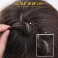 thumbnail image 4 of Peluca de cabello sintético con flequillo para mujer Afro, pelo largo negro Natural, fibra suave de alta temperatura, Cosplay diario, 4 of 4