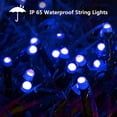 thumbnail image 4 of Christmas Lights Indoor Outdoor, 114ft 300 LED Christmas String Lights with 8 Modes, Timer, Connectable, Waterproof String Lights for Christmas Party, Yard, Garden, Xmas Tree Decorations(Blue), 4 of 7