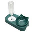thumbnail image 3 of Cuencos De Comida Y Agua Para Gatos, Cuenco Elevado Inclinado, Plato Desmontable Para Gatos, Cuenco Doble Para Perros Con Dispensador Automático De Agua Por Gravedad, Alimentador, 3 of 7