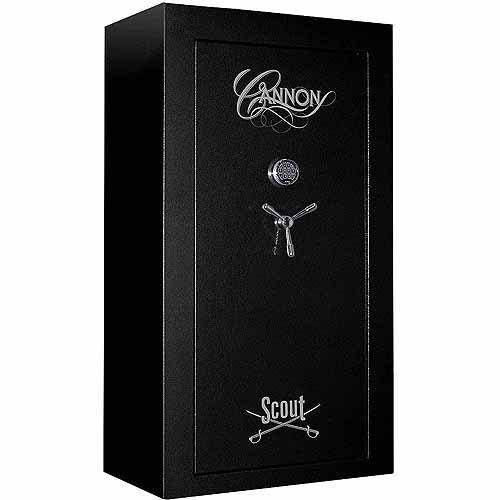 Cannon Scout Series 4548 Gun Safe, Black/Chrome