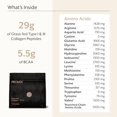 thumbnail image 3 of Péptidos de colágeno y BCAA Promix, chocolate, 2.5 lb a granel - La proteína de colágeno hidrolizada promueve la salud de la piel, los huesos, las articulaciones y el apoyo a la recuperación - Agregue, 3 of 5