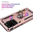 thumbnail image 4 of Case for Samsung Galaxy S20 Ultra Phone Case Samsung S20 Ultra Case, Military Grade, Heavy Duty, with Kickstand Ring, Support Magnet Car Mount for Samsung Galaxy S20 Ultra Case Rose Gold, 4 of 12