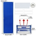 thumbnail image 2 of NICEXMAS 1 Set Felt Board Flannel Blue For Teaching Aid Visual Schedule Classroom Decoration 42.05X13.36X0.20in, 2 of 8