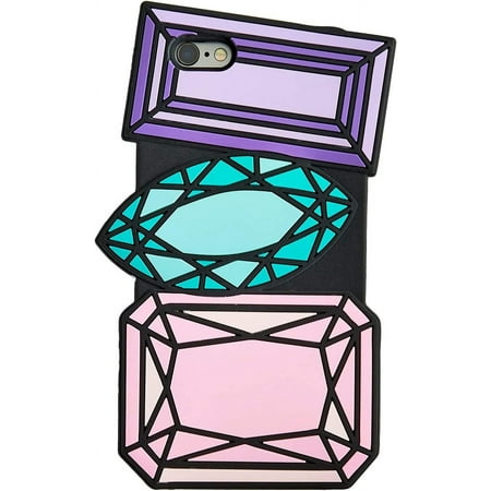 Celebrate Shop | Gems iPhone 7 Case, Multicolor Diamonds |