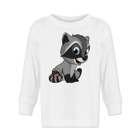 

Cute Raccoon Sitting Long Sleeve Toddler -Image by Shutterstock 5 Toddler