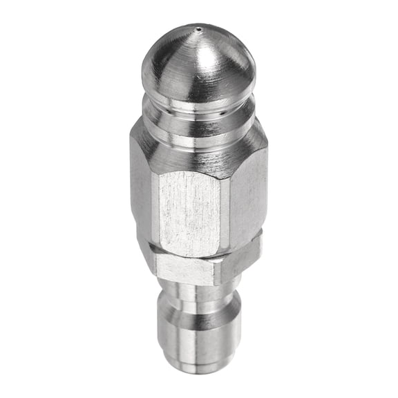 Uxcell Pressure Washer Sewer Nozzle 1/4" Quick Connect 5000 PSI Drain Blaster