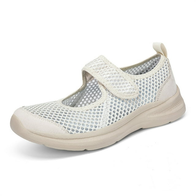 YOURDIARY Chaussures Larges pour Femmes Décontractées Légères Tennis Marche Espadrilles