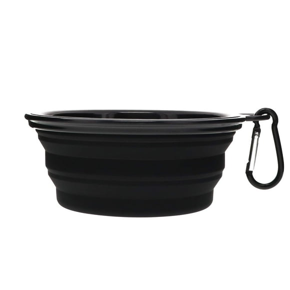 Pacific Shaving Company Collapsible Travel Bowl - Shave Bowl 100% Food-Grade Silicone with Carabiner