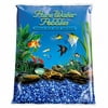Pure Water Pebbles Aquarium Gravel - Marine Blue, 5 lbs (3.1-6.3 mm Grain)