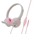 thumbnail image 2 of Adjustable Boom Microphone Headset with In-Line Volume Control for PC Tablets and Home Classroom Use Featuring Stereo Sound and 35mm Connection, 2 of 9