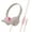 Pink, variant on EcoNest Stereo PC Headset, 3.5mm Connection, In-Line Control For Volume, Adjustable Mic Boom- For Pc, Mac- & Tablets, For Classroom, Home Or Office