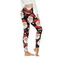thumbnail image 2 of Ydojg Women'S Activewear Leggings Christmas Print Tights Leggings Control Yoga Sport Leggings For High Waisted Leggings, 2 of 4
