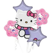 Hello Kitty Mylar Balloon Bouquet (each) - Party Supplies