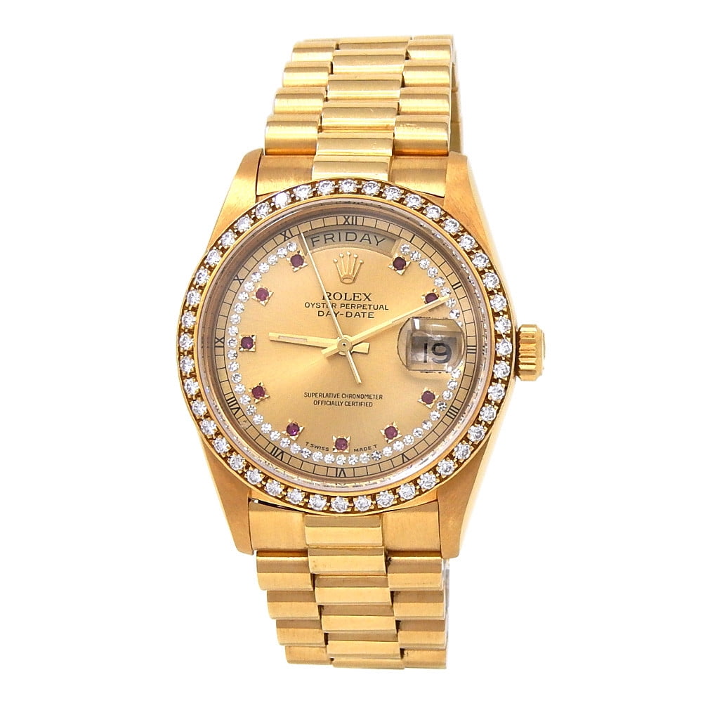 pre owned rolex gold